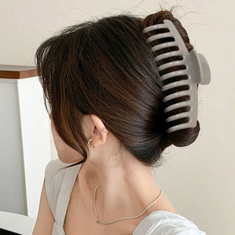 Bright Keel Injected Plastic Hair Claw Clip