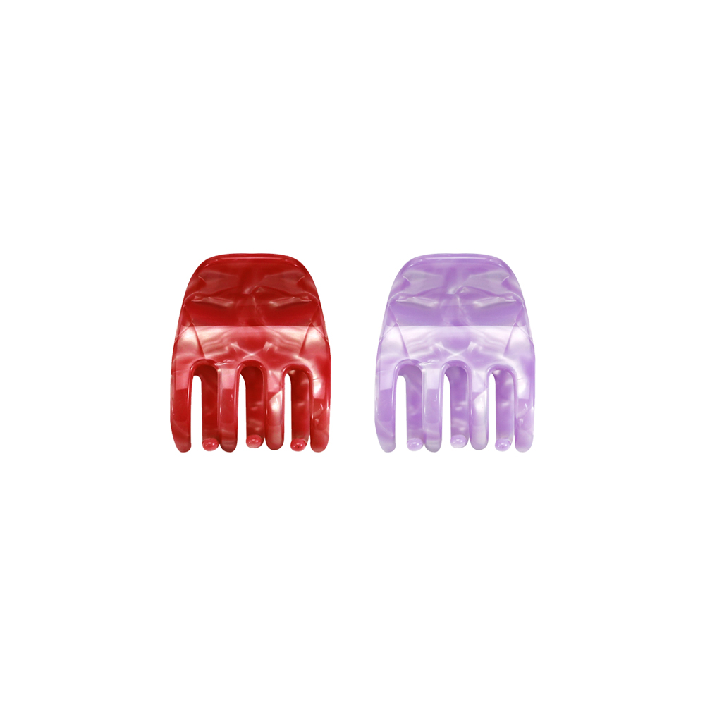 Long Teeth Strong Acetate Hair Claw Clip