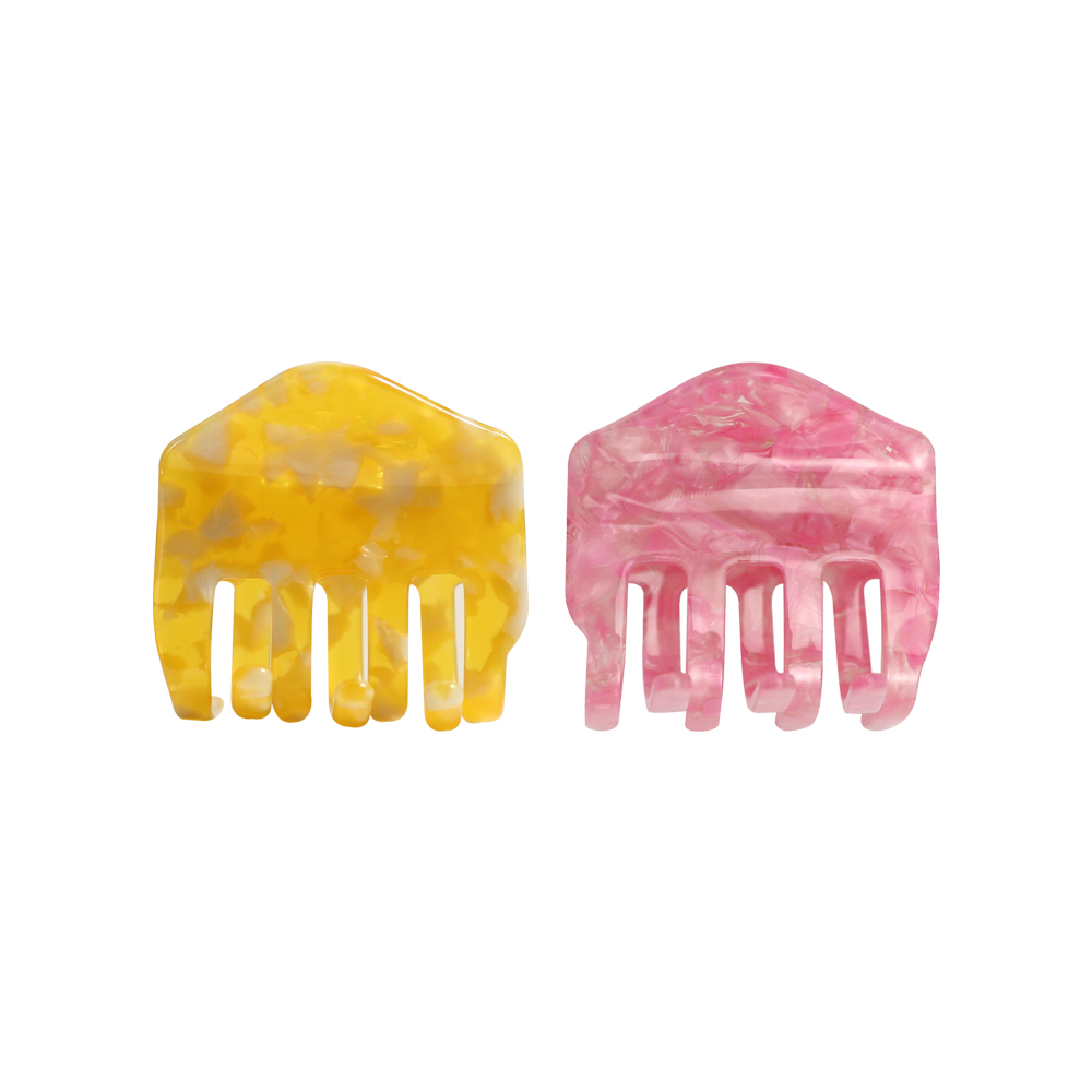 Various Colors And Compact Acetate Hair Claw Clip